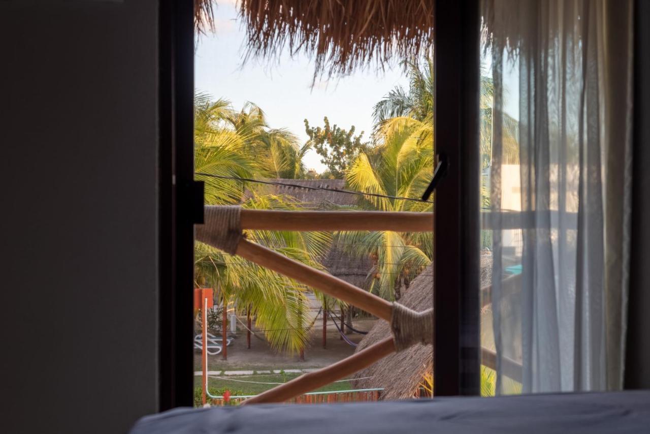 Hotel Mayari Holbox 外观 照片 View from a room at the hotel