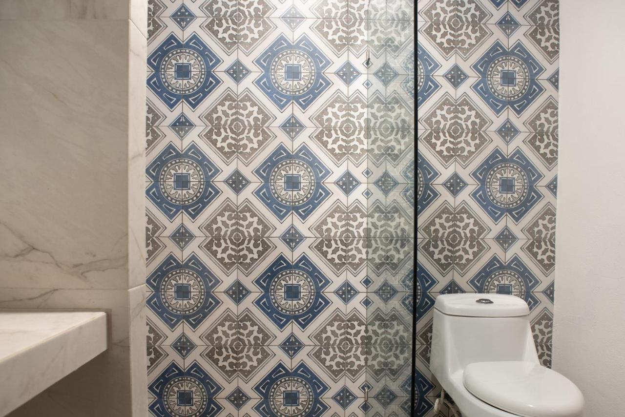 Hotel Mayari Holbox 外观 照片 Bathroom tiles