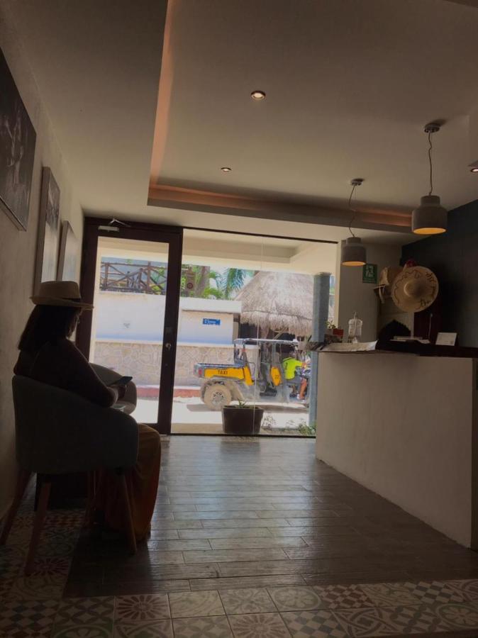 Hotel Mayari Holbox 外观 照片 Reception area