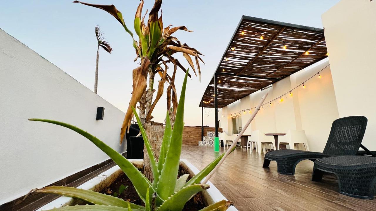 Hotel Mayari Holbox 外观 照片 Rooftop at the hotel